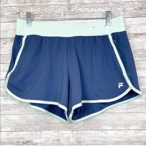 🍀4/$10 FILA Blue & Teal Athletic Shorts